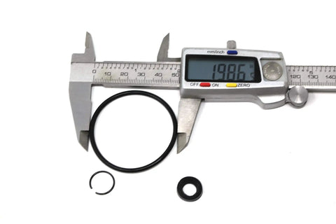 Speedometer Leak Stop Seal Kit For TH400 TH375 TH475 Turbo 400 Transmission components measured with caliper