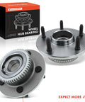 Beefed-Up Front Wheel Bearing And Hub Assembly With ABS Ring For Dodge Ram 1500 2000 2001 5-Lug RWD 2-Pack Heavy-Duty