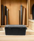 Portable Waterproof Tool Box Organizer With Durable PP Hard Case Explosion Proof Design Secure Locking And Compact Carry
