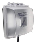 Two Gang Weatherproof In Use Outlet Cover For Outdoor Plugs And Receptacles, Lockable, UL Extra Duty Compliant, 45 Configurations