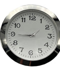 Pack Of 4 55mm Quartz Round Clock Heads With Arabic Or Roman Numerals For Crafting And Repair Of DIY Clock Nerds And Hobbyists Durable Alloy