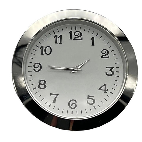 Pack Of 4 55mm Quartz Round Clock Heads With Arabic Or Roman Numerals For Crafting And Repair Of DIY Clock Nerds And Hobbyists Durable Alloy