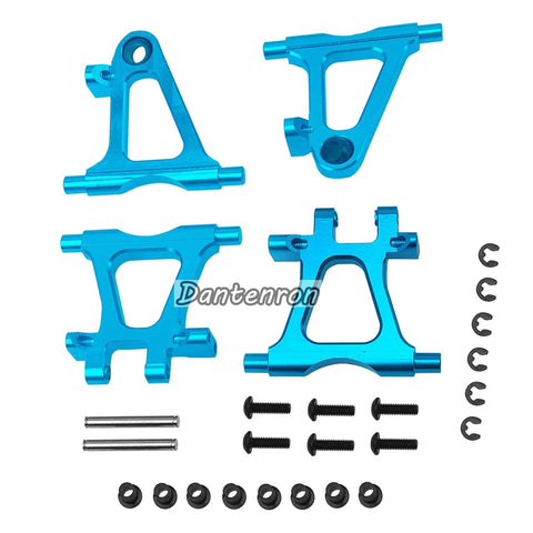 Beefed Up Aluminum TT02 Swing Arm Upgrade Kit For One Tenth Scale On Road RC Cars Front Upper And Lower Suspension Arms