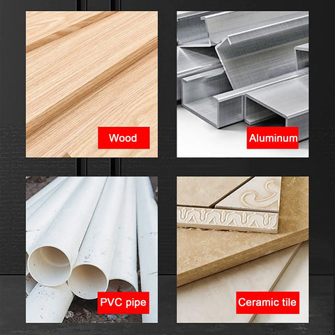 Wood, aluminum, PVC pipe, and ceramic tile materials for Angle Grinder Holder And Stand With 45 Degree Adjustable Mount