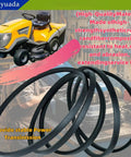 Half Inch By 134 Inch Drive Belt For 50 Inch Mower Decks Fits MTD Cub Cadet RZT 50 ZTL 7000 ZT 5000 visible with lawn tractor