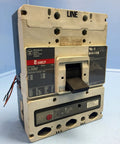 Hmcp600L6W Series C Motor Circuit Protector L Frame industrial circuit breaker with detailed labels and wiring ports.