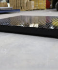 Heavy Duty 40 By 40 Inch Industrial Floor Scale With 5000 Lb Capacity And One Pound Accuracy on warehouse floor