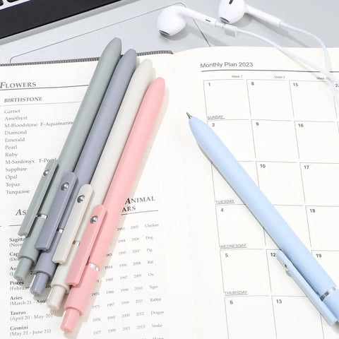 Retractable Gel Ink Pens With Refills For Smooth Quick Dry Writing Leak Free And Smudge Resistant Office And School Supplies