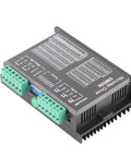 Stepper Motor Driver Controller For CNC Router And Milling Machines 48V DC Peak Power 5.6A with black casing and green terminals