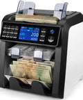 Mixed Denomination Money Counter With Two Pocket Design, Reject Pocket And Value Counting, Sorts By Denomination, Face