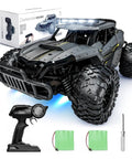 Beast 2WD RC Monster Truck With 2.4Ghz Remote Over 20 KMH Speed Dual LED Headlights Rechargeable Battery and accessories