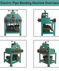 Workbench Beast 1500W Electric Pipe Bender features powerful all copper motor with multiple dies for bending metal tubes.