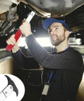 Mechanic using Seal Puller With Dual Hook Tip Built For Quick Oil And Grease Seal Removal Universal Tool For Cars Trucks And Rigs