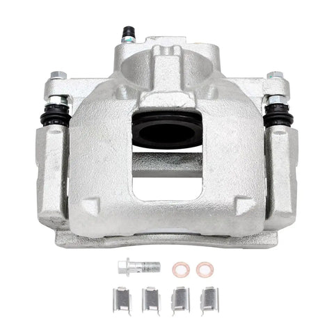 2 Piece Front Brake Caliper Replacement Kit For 2007 To 2018 Jeep Wrangler Liberty And Nitro With Brackets Disc Brake Calipers