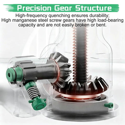Premium Heavy Duty Screw Bottle Jack With Rock Solid Cast Iron Frame And Alloy Steel Core Delivering Beast Mode Lifting Power For Garage Diy Floor Leveling Adjustments