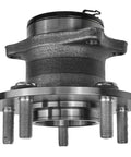 Close-up of Rear Wheel Hub And Bearing Assembly Two Pack For Mitsubishi Outlander 3.0L 2007 2013 And 2.4L 2008 2013 Left Rear Driver Side And Right Rear Passenger Side