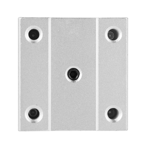 Top view of Four Pack 20Mm Aluminum Open Linear Bearings For SBR20 Rails With 20Mm Bore 39Mm Outer Diameter And 11Mm Thick Ultra Smooth CNC Slide Bushing Blocks