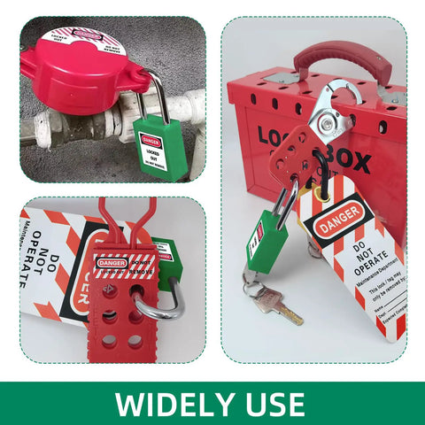 Pro Grade Green Loto Locks Set With Keyed Different Setup For Electrical Lockout Tagout Systems OSHA Approved Safety Padlocks Rock Solid For Busy Crews Crushing Daily Jobsite Tasks