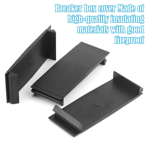Knockout One Inch Breaker Filler Plates 10 Pack Universal Circuit Breaker Covers for sealing electrical panels