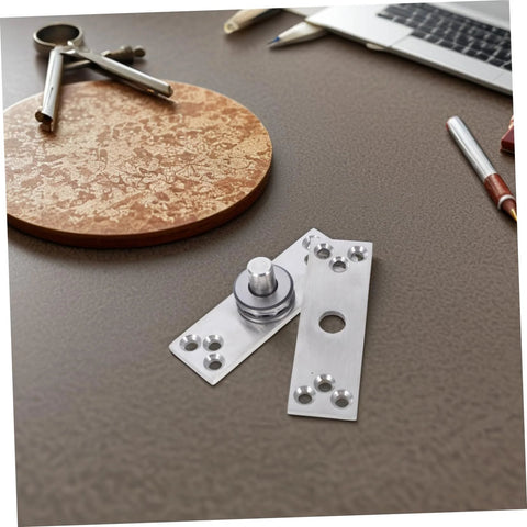 Hidden Door Hinge 360 Degree Heavy Duty Concealed Stainless Steel Pivot For Bookcase Cabinets And Modern Interiors