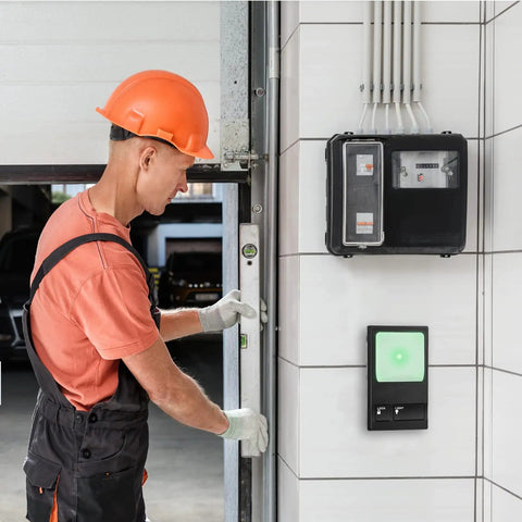 Easy Install Garage Door Wall Button Upgrade Kit With Multi Function Control Panel For Universal Openers No Fuss Push Switch Replacement For LiftMaster Style Units Durable Build And Quick Home Improvement Upgrade For Safer Smarter Door Control