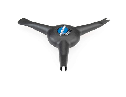 EWS1 Electronics 3 Way Tool For Bike Systems With Angled Di2 E Tube Ends For Tight Space Install And Removal, composite body, black