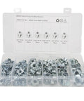 110 Piece Pronged Tee Nuts Set Three Eighths Inch Size Galvanized Steel Rustproof T Nuts For Wood And Wet Environments Kit