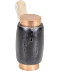 Copper Face Hammer with malleable iron head and replaceable copper faces C175 VN58014 for woodworking and auto body tasks