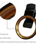 Clip On CPL Phone Filter for iPhone, Samsung, Pixel No Glare Rich Colors Pro Grade Polarization with a 52mm metal ring design