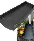 2 Pack Gutter Downspout Extensions And Splash Block Set For Rain Gutters No Fuss Easy Install Down Spout Extenders Drain Gutter Guards