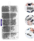 Small Round Head Screws Set 1000 Pcs Miniature Fasteners For Electronics Machinery And Car Models In One Handy Box displayed