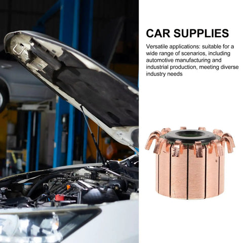 Replacement Electric Motor Commutator For High Efficiency And Tough Metal Build Smooth Performance In Vehicle DC Motors Auto Repair Industrial Production And DIY Upgrades, copper commutator for car repair