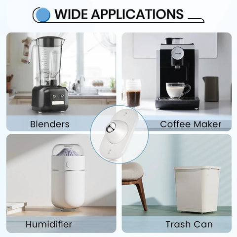 Heavy Duty Self Adhesive Caster Wheels Appliance Slider Rollers For No Sweat Heavy Box Moving 360 Degree Swivel Easy Peel And Stick Setup Smooth Gliding Operation Pack Of Eight on kitchen appliances like blender, coffee maker.