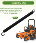 Exterior Deck Idler Spring Replacement Built For Belt Tensioner On Turf Tiger And Tiger Cat Mowers 52 Inch 61 Inch 72 Inch Decks SMT