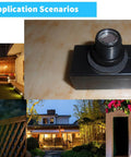 Dusk To Dawn Photocell Sensor Switch For Outdoor Lighting With Waterproof Case 105 To 130 Volt Input Auto On At Dusk No Fuss Auto Off At Dawn Light Sensor for porches, gardens, patios, and fixtures