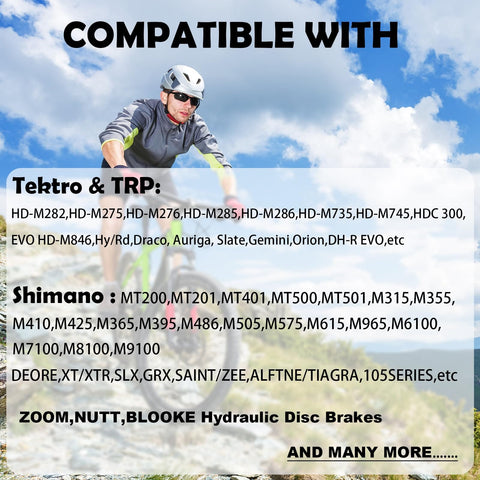 High Performance Mineral Oil Brake Fluid For Hydraulic Disc Brakes 2x60ml Pack Universal Fit For Shimano Tektro TRP And Other Major Systems Ready For Quick Clean Bleeds