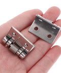 Stainless Steel Self Closing Door Hinges With Built In Heavy Duty Spring 1 Inch Spring Butt Hinges on hand for Cabinet Doors
