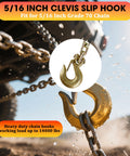 5/16 Inch Clevis Slip Hook With Safety Latch Four Pack securing trailer in desert setting