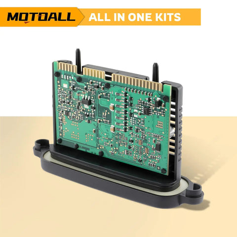 Heavy Duty Adaptive Headlight Control Module For Bmw 5 Series F10 F07 F11 Tms Unit Xenon Lighting Replacement 63117316217 internal circuit view.