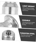 Close-up of 200 Piece Winter Tire Studs Heavy Duty Skid Screws with tungsten steel design for anti-slip performance.