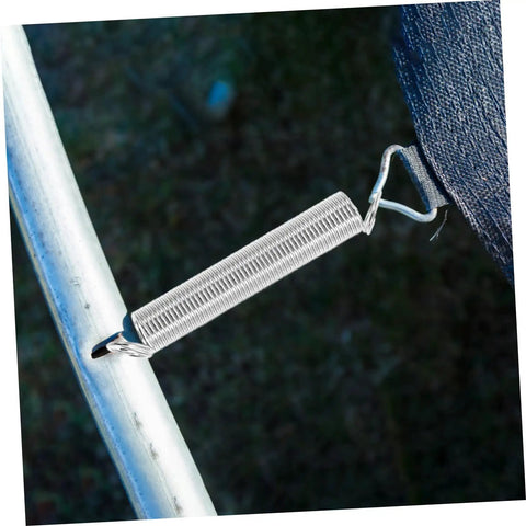 Get That Pro Tool Vibe With These 200 Pcs Assorted Springs Including Compression And Extension Options For DIY Repairs, Home Fixes, Auto Jobs, And Mechanical Tasks A Must Have Portable Hardware Kit Built To Last. Steel extension spring attached to a metal frame