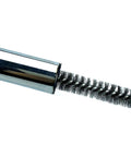 Pipe Cleaning Brush Set With Stainless Steel Bristles, close-up of bristle tip in use