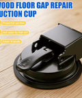 Floor Gap Fixer Tool For Laminate And Vinyl Flooring Plank Gap Repair Kit with heavy-duty suction cup on wood floor