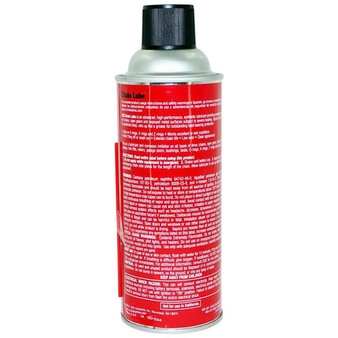 Extreme Heavy Duty Synthetic Chain Lube delivers badass rust defense in a spray can for motorcycle chains and bicycle drivetrains.