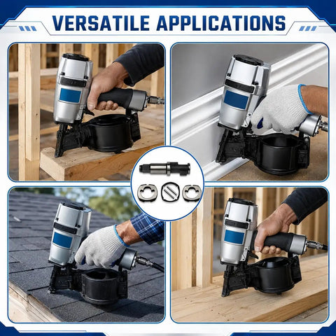 Heavy Duty Pneumatic Impact Wrench Hammer Head Replacement Kit For Ingersoll Rand 2135 Series Half Inch Anvil used in construction.