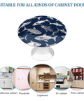 Round Cabinet Knobs With Screws For Dresser Kitchen Bathroom Stainless Steel Anti Rust Durable Hardware Pulls For Cabinets And Drawers Easy Install Built To Last Smooth Glide Modern Polished Finish fish print knob for bathroom cabinet