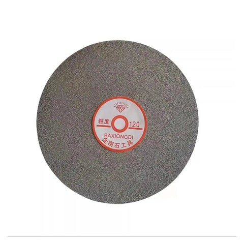 200mm Diamond Grinding Wheel 8 Inch with 25mm Hole Pro Grade Grinding and Polishing Tool for Gems and Glass