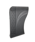 Slip-On Decelerator Recoil Pad For Long Guns, Easy DIY Install, Medium Black, detailed side view showing texture