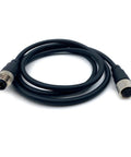 Industrial M12 4-Pin A-Code Straight Male To Female Connector Cable 1 Meter PVC AWG22 250V 4A Plug And Play For Sensors And Automation Gear