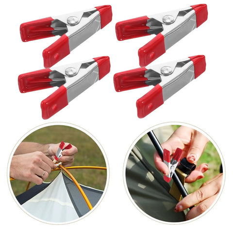 Heavy Duty 2-Inch Metal Spring Clamps Kit With Rock Solid Grip For Woodworking Diy Projects Outdoor Tents And Studio Backgrounds That Hold Tight, metal spring clamps